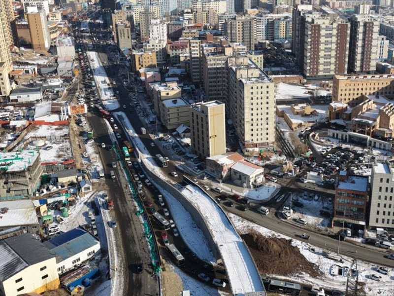 Толгойтын замыг Ард Аюушийн өргөн чөлөөтэй холбосон 3.9 км авто замыг нээв